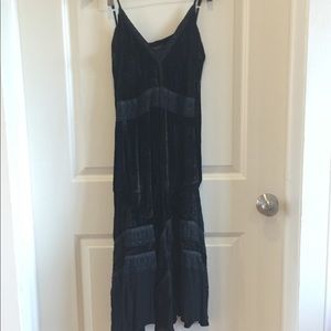 Velvet and Lace Dress